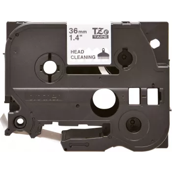 Cartuccia di pulizia Brother, cartuccia di pulizia testina di stampa, Brother, trasferimento termico, nero, 3,6 cm, Brother PT-3600, PT-530, PT-9200DX, PT-9200PC, PT-940