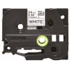 Nastro laminato Brother TZEFX251 nero su bianco 2,4 cm