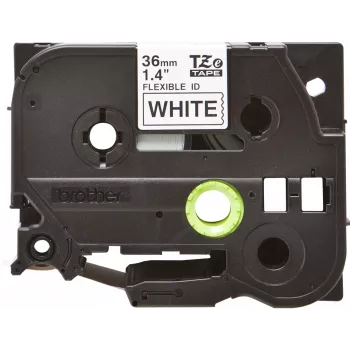 Nastro per etichettatura Brother TZE-FX261 nero su bianco