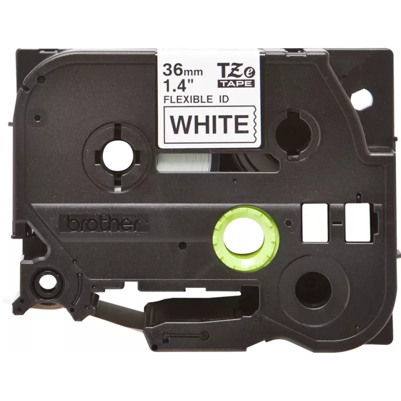 Nastro per etichettatura Brother TZE-FX261 nero su bianco