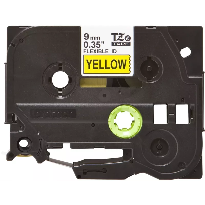 Nastro per etichettatura Brother TZE-FX621 nero su giallo