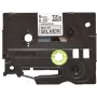 Nastro per etichettatura Brother TZE-M921 nero su metallizzato