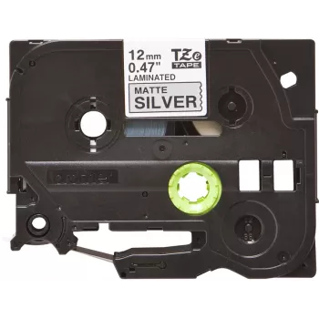 Nastro per etichettatura Brother TZE-M931 nero su argento