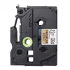 Nastro per etichettatura Brother TZE-PR831 nero su oro