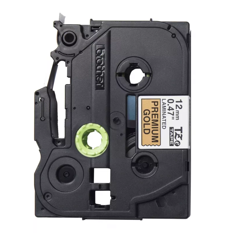 Nastro per etichettatura Brother TZE-PR831 nero su oro