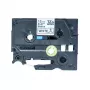 Nastro per etichettatura Brother TZE-R231 nero su bianco