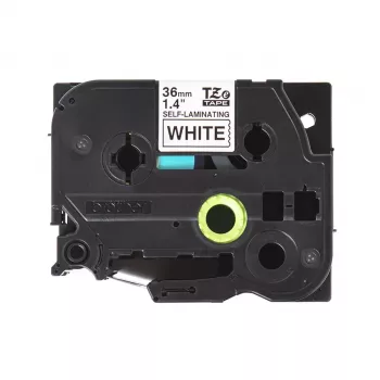 Nastro per etichettatura Brother TZE-SL261 nero su bianco