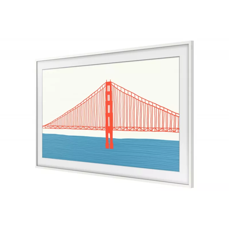 Samsung VG-SCFA55WTBXC, Frame, bianco, 139,7 cm (55