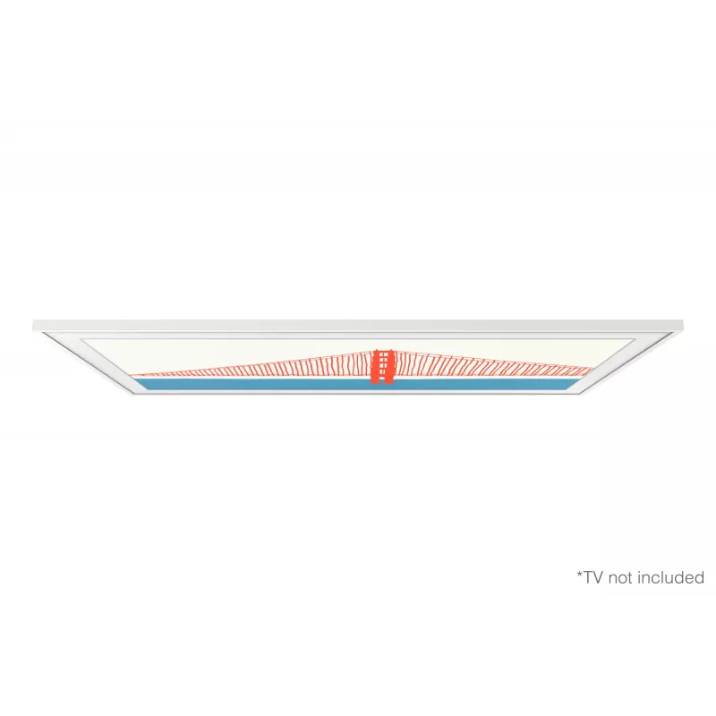 Samsung VG-SCFA55WTBXC, Frame, bianco, 139,7 cm (55