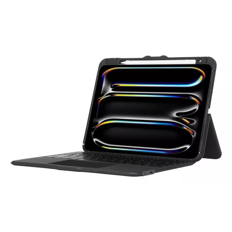 Custodia con tastiera TARGUS Versavu THZ988NO — Bluetooth 5.0 wireless, tastiera retroilluminata, custodia protettiva per tablet