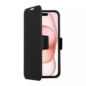 Wallet Case Screenor 30149SC per iPhone 16 nero 15,5 cm