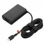 Lenovo Alimentatore GaN USB-C sottile 65W per laptop e dispositivi, modello 4X21R04793