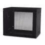 APC NetShelter WX AR109, 9U, armadio patch 19 pollici, montaggio a parete, non montato, profondità 400 mm
