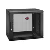 APC NetShelter WX AR109SH4 - 9U, armadio patch 19 pollici, montaggio a parete, premontato, profondità 400 mm