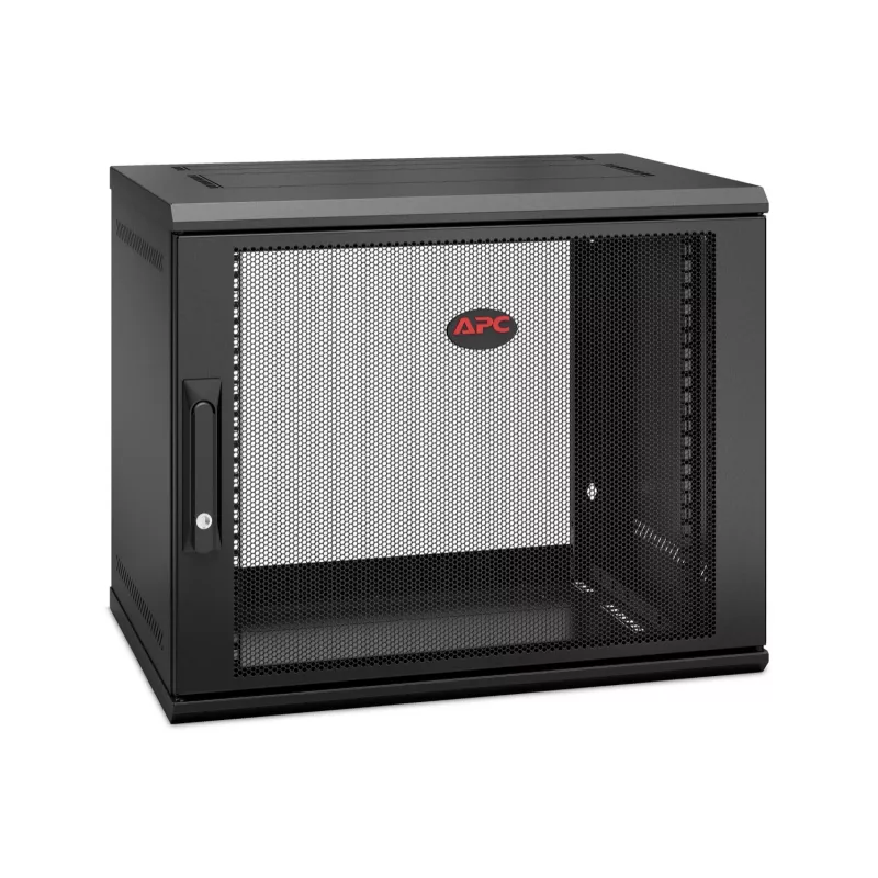 APC NetShelter WX AR109SH4 - 9U, armadio patch 19 pollici, montaggio a parete, premontato, profondità 400 mm