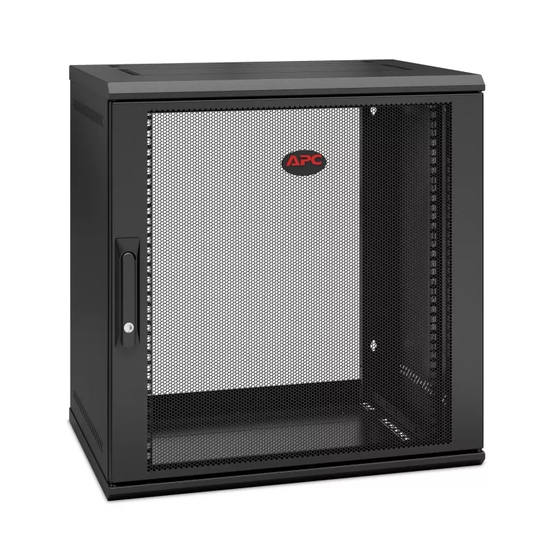APC NetShelter WX AR112SH4 - 12U, armadio patch 19 pollici, montaggio a parete, premontato, profondità 400 mm