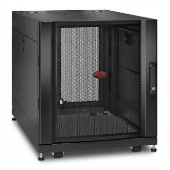 APC NetShelter SX, case per rack server, 12U, nero, 658H x 600B x 900T mm
