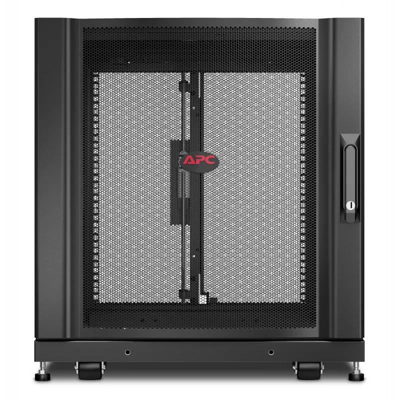 APC NetShelter SX, case per rack server, 12U, nero, 658H x 600B x 900T mm