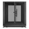 APC NetShelter SX, case per rack server, 12U, nero, 658H x 600B x 900T mm