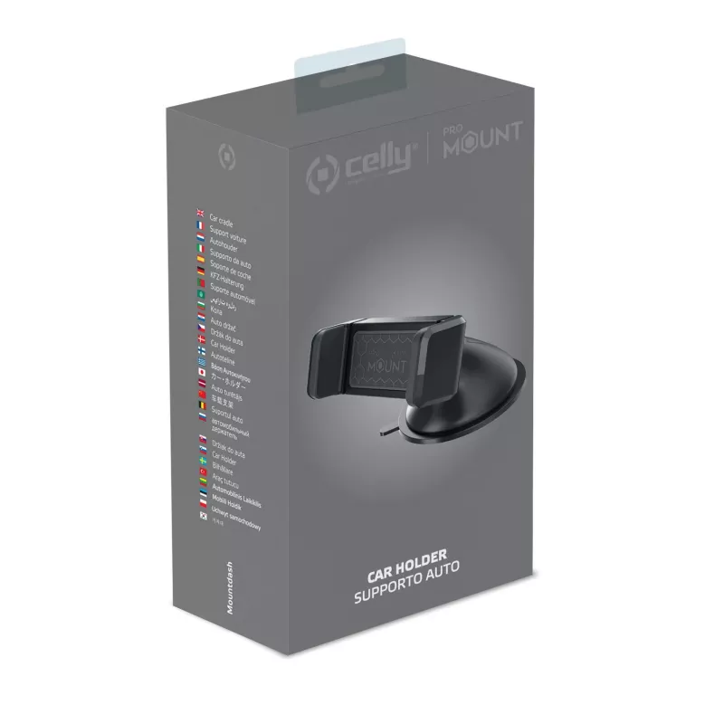 Celly MOUNTDASHBK supporto passivo cellulare/smartphone nero