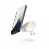 Adattatore di ricarica wireless Zens ZESC18W/00 bianco, ricarica rapida 18W, pad ricevitore Qi