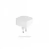 Adattatore di ricarica wireless Zens ZESC18W/00 bianco, ricarica rapida 18W, pad ricevitore Qi
