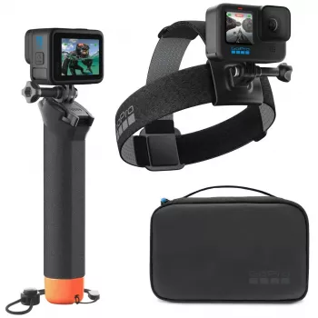 GoPro Adventure Kit 3.0 GoPro tutte le fotocamere HERO nero