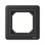Schneider Electric Exxact placca 1 posto con adattatore 7, antracite