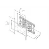 Staffa Multibrackets M VESA super sottile Tilt & Turn