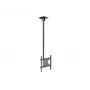 Multibrackets M Public Ceilingmount Medium Single supporto a soffitto, 81,3–116,8 cm (32–46 pollici), max 70 kg, VESA da 100x100 a 400x400, inclinazione da -5 a +15°, nero