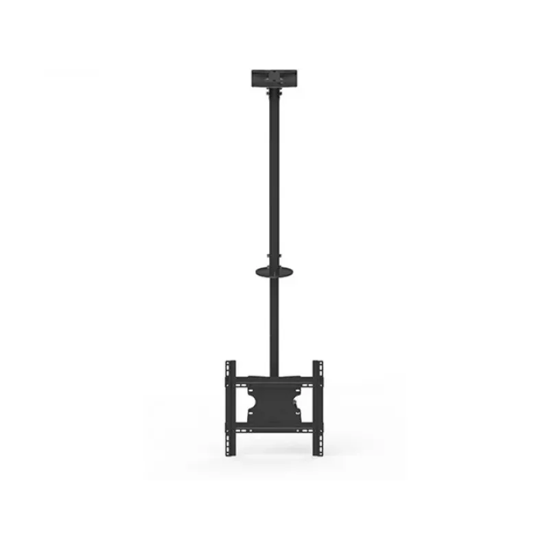 Multibrackets M Public Ceilingmount Medium Single supporto a soffitto, 81,3–116,8 cm (32–46 pollici), max 70 kg, VESA da 100x100 a 400x400, inclinazione da -5 a +15°, nero