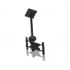 Multibrackets M Public Ceilingmount Medium Single supporto a soffitto, 81,3–116,8 cm (32–46 pollici), max 70 kg, VESA da 100x100 a 400x400, inclinazione da -5 a +15°, nero