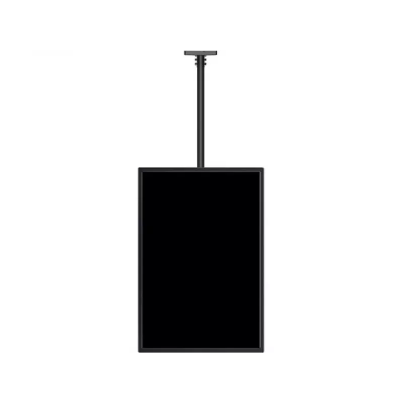Multibrackets M Public Ceilingmount Medium Single supporto a soffitto, 81,3–116,8 cm (32–46 pollici), max 70 kg, VESA da 100x100 a 400x400, inclinazione da -5 a +15°, nero