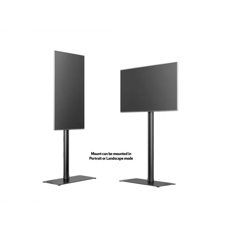 Supporto display Multibrackets M 180 single nero con base