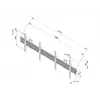 Multibrackets M Wallmount Pro MBW2U fisso nero