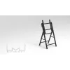 Multibrackets M Tilt and Roll Easel nero peso massimo 50 kg