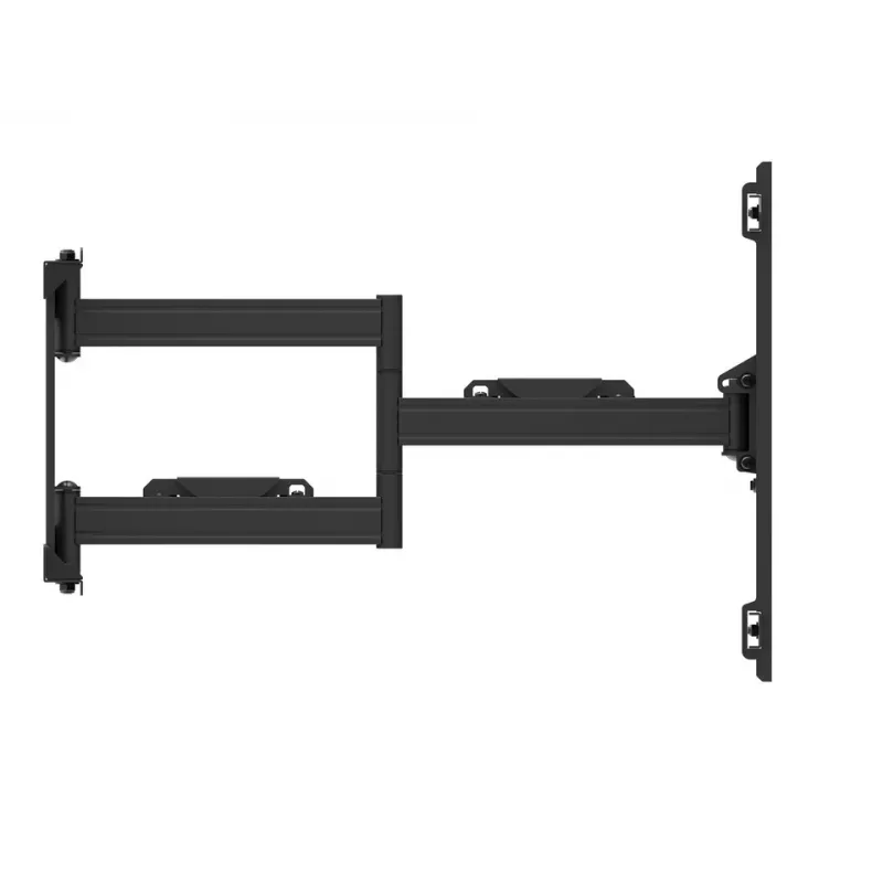 Staffa per palo Multibrackets M Universal Flexarm Pro 60 kg heavy duty nero