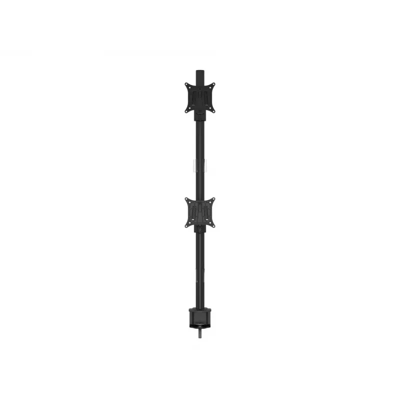 Desk Mount Multibrackets M VESA Officeline dual vertical nero