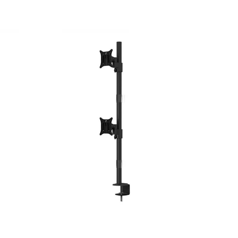 Desk Mount Multibrackets M VESA Officeline dual vertical nero