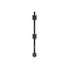 Desk Mount Multibrackets M VESA Officeline dual vertical nero