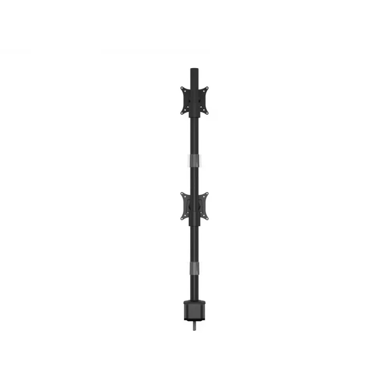 Desk Mount Multibrackets M VESA Officeline dual vertical nero