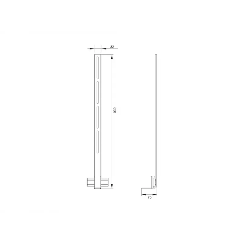 Supporto soundbar Multibrackets M Pro Series portata massima 5 kg