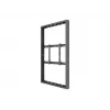 Multibrackets M Pro Series case 55 inch a parete centrale nero acciaio orizzontale/verticale