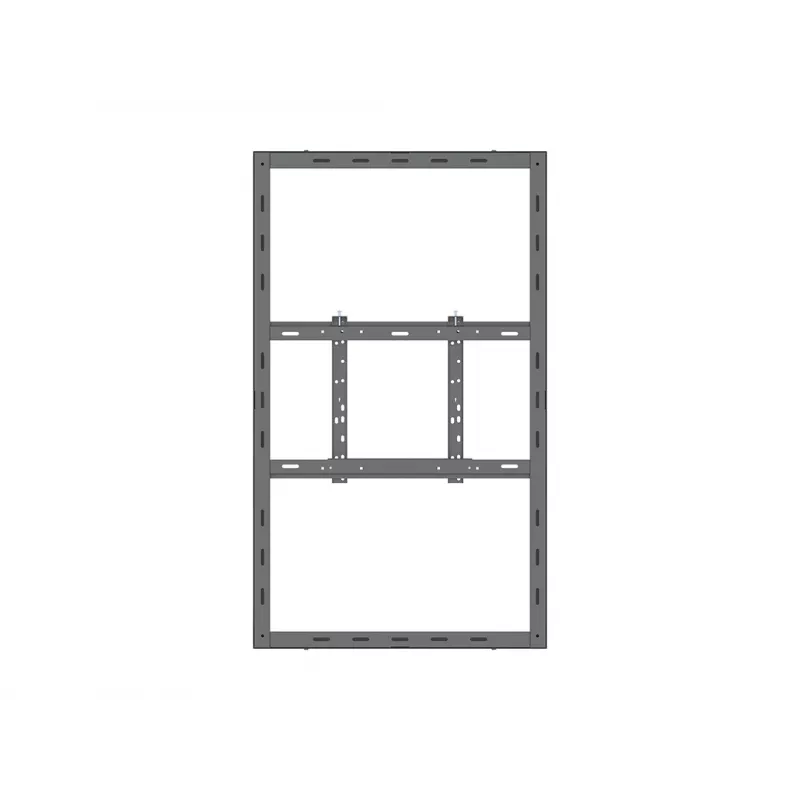 Multibrackets M Pro Series case 55 inch a parete centrale nero acciaio orizzontale/verticale