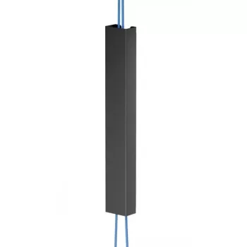 Copri cavi Neomounts ADS06-123BL magnetico nero per scrivanie sit/stand, più cavi