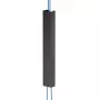 Copri cavi Neomounts ADS06-123BL magnetico nero per scrivanie sit/stand, più cavi