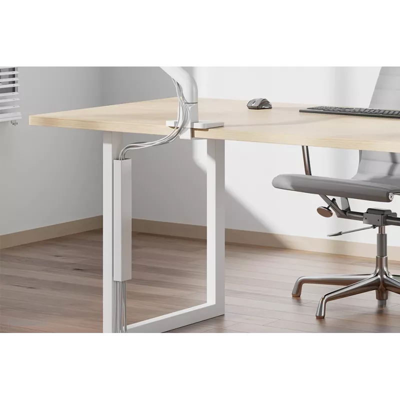 Copri cavi Neomounts ADS06-123WH magnetico bianco per scrivanie sit/stand più cavi