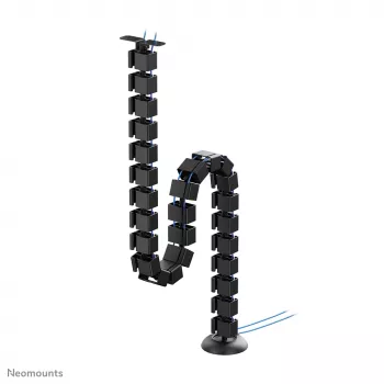 Organizer a spirale per cavi Neomounts ADS06-130BL fissaggio a vite, nero, segmenti da 130 mm
