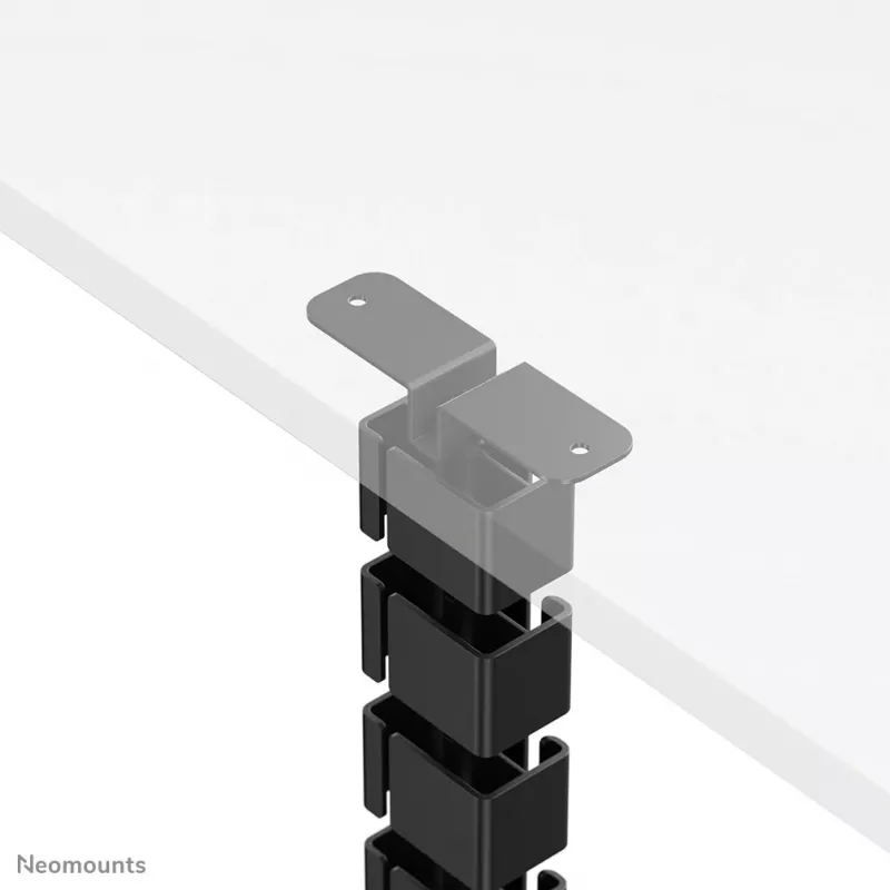 Organizer a spirale per cavi Neomounts ADS06-130BL fissaggio a vite, nero, segmenti da 130 mm