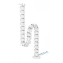 Raccogli cavi Neomounts ADS06-130WH fissaggio a vite, bianco, 130 mm